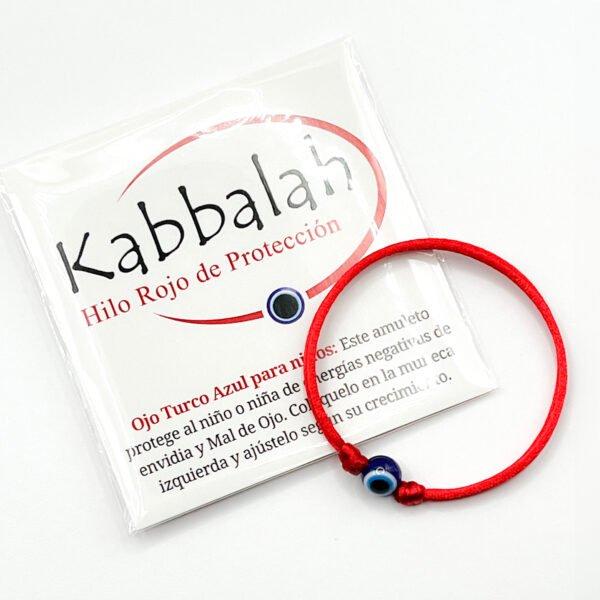 KabbalahCR - Ojo turco azul para niños empaque